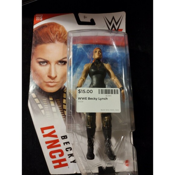 Becky Lynch WWE Mattel Basic Series 115 Action Figure New Wrestling AEW - Picture 4 of 5
